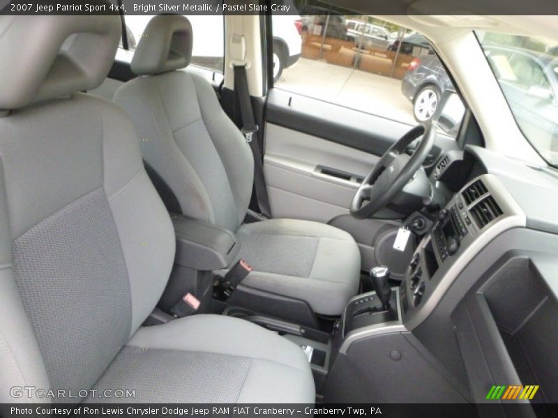 Bright Silver Metallic / Pastel Slate Gray 2007 Jeep Patriot Sport 4x4