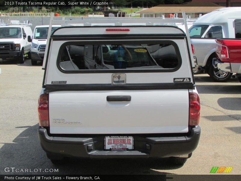 Super White / Graphite 2013 Toyota Tacoma Regular Cab