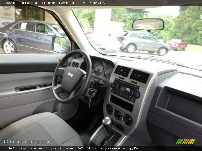 Bright Silver Metallic / Pastel Slate Gray 2007 Jeep Patriot Sport 4x4
