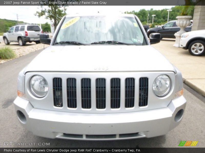 Bright Silver Metallic / Pastel Slate Gray 2007 Jeep Patriot Sport 4x4