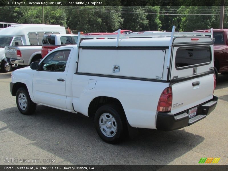 Super White / Graphite 2013 Toyota Tacoma Regular Cab