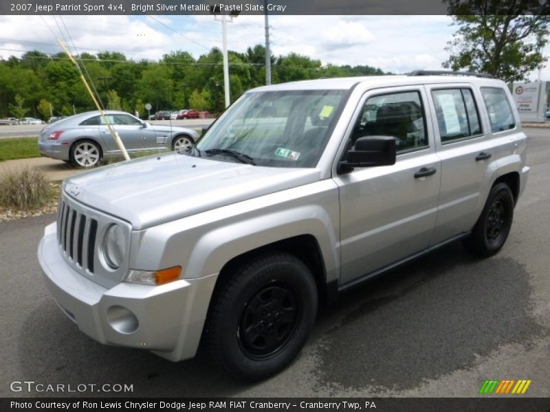 Bright Silver Metallic / Pastel Slate Gray 2007 Jeep Patriot Sport 4x4