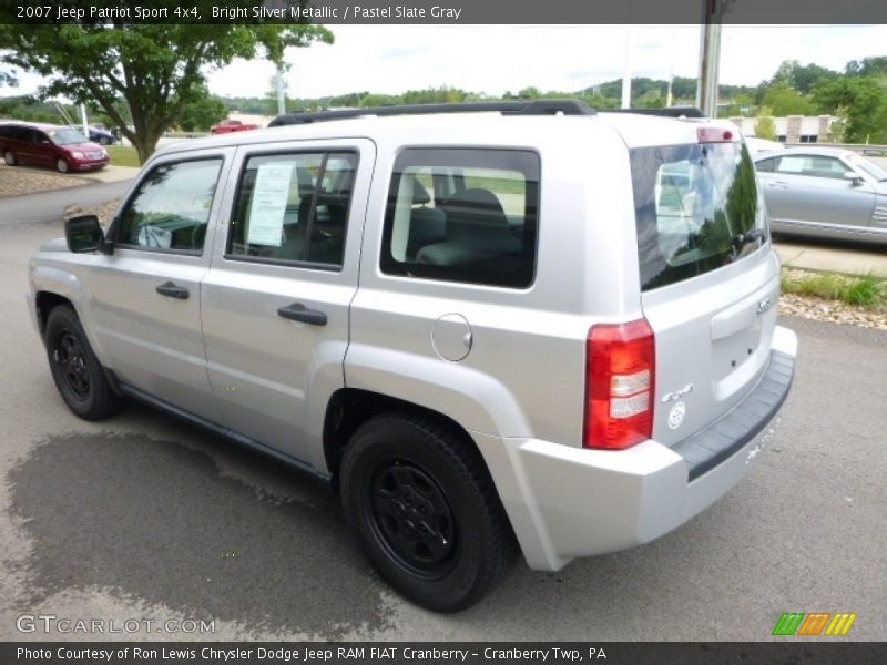 Bright Silver Metallic / Pastel Slate Gray 2007 Jeep Patriot Sport 4x4