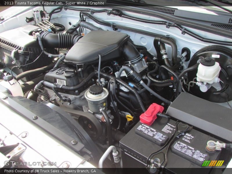 Super White / Graphite 2013 Toyota Tacoma Regular Cab