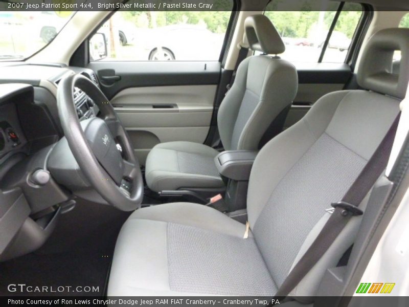 Bright Silver Metallic / Pastel Slate Gray 2007 Jeep Patriot Sport 4x4
