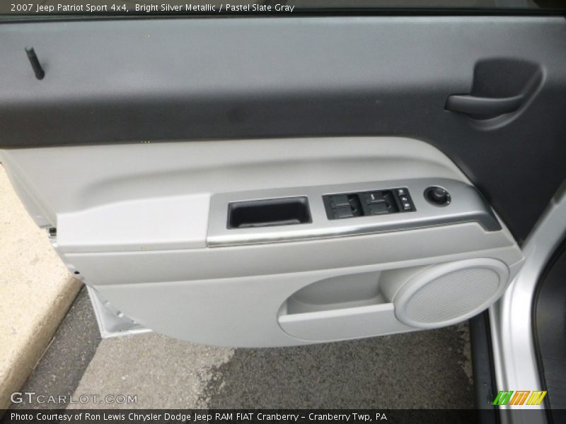 Bright Silver Metallic / Pastel Slate Gray 2007 Jeep Patriot Sport 4x4