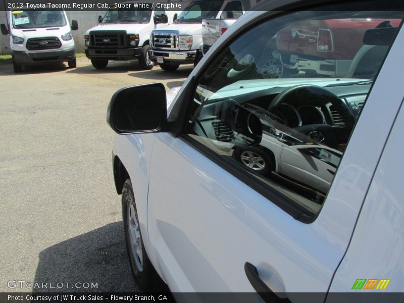 Super White / Graphite 2013 Toyota Tacoma Regular Cab