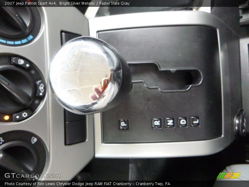 Bright Silver Metallic / Pastel Slate Gray 2007 Jeep Patriot Sport 4x4