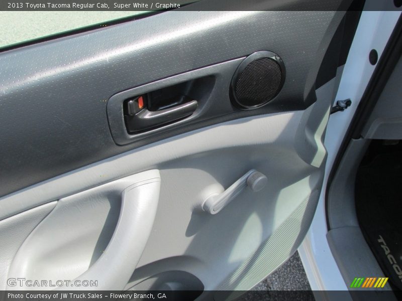 Super White / Graphite 2013 Toyota Tacoma Regular Cab