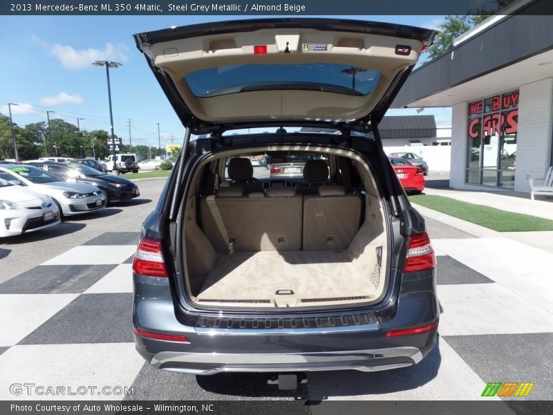 Steel Grey Metallic / Almond Beige 2013 Mercedes-Benz ML 350 4Matic