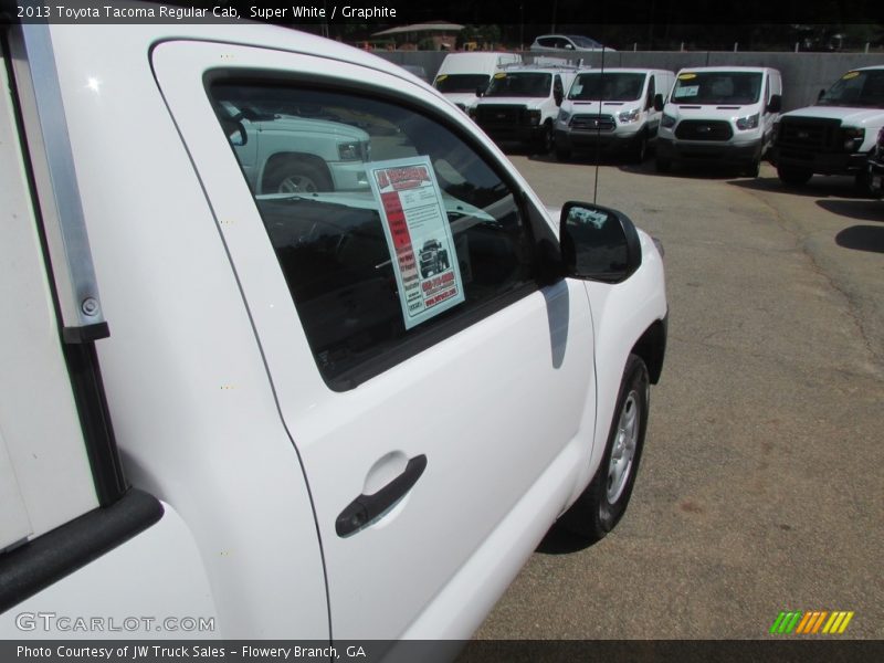 Super White / Graphite 2013 Toyota Tacoma Regular Cab