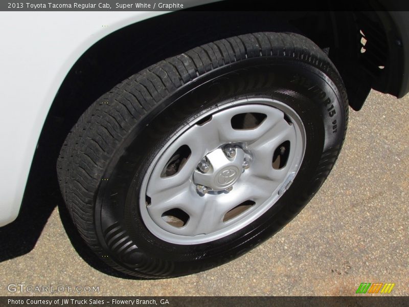 Super White / Graphite 2013 Toyota Tacoma Regular Cab