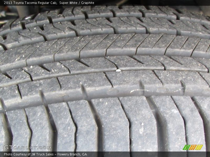 Super White / Graphite 2013 Toyota Tacoma Regular Cab