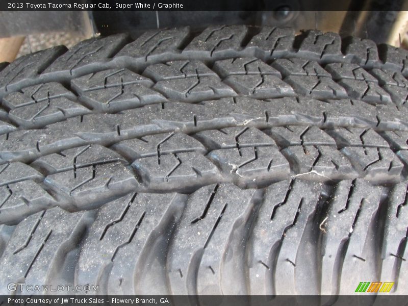 Super White / Graphite 2013 Toyota Tacoma Regular Cab