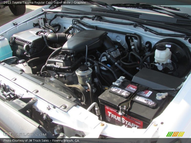 Super White / Graphite 2013 Toyota Tacoma Regular Cab