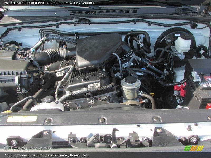 Super White / Graphite 2013 Toyota Tacoma Regular Cab