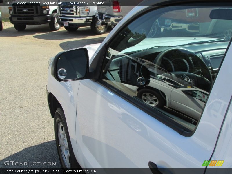 Super White / Graphite 2013 Toyota Tacoma Regular Cab