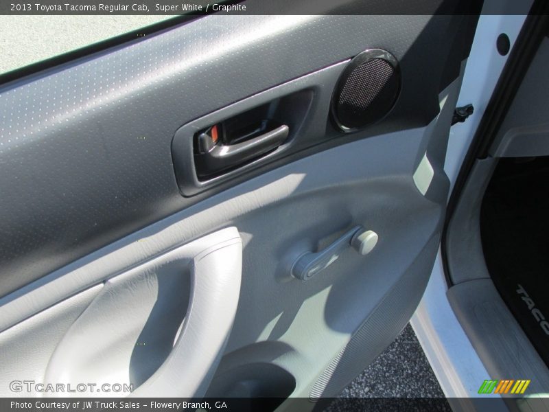 Super White / Graphite 2013 Toyota Tacoma Regular Cab