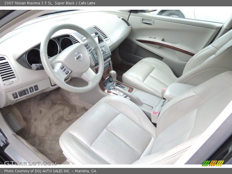 Super Black / Cafe Latte 2007 Nissan Maxima 3.5 SL