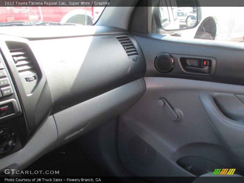 Super White / Graphite 2013 Toyota Tacoma Regular Cab