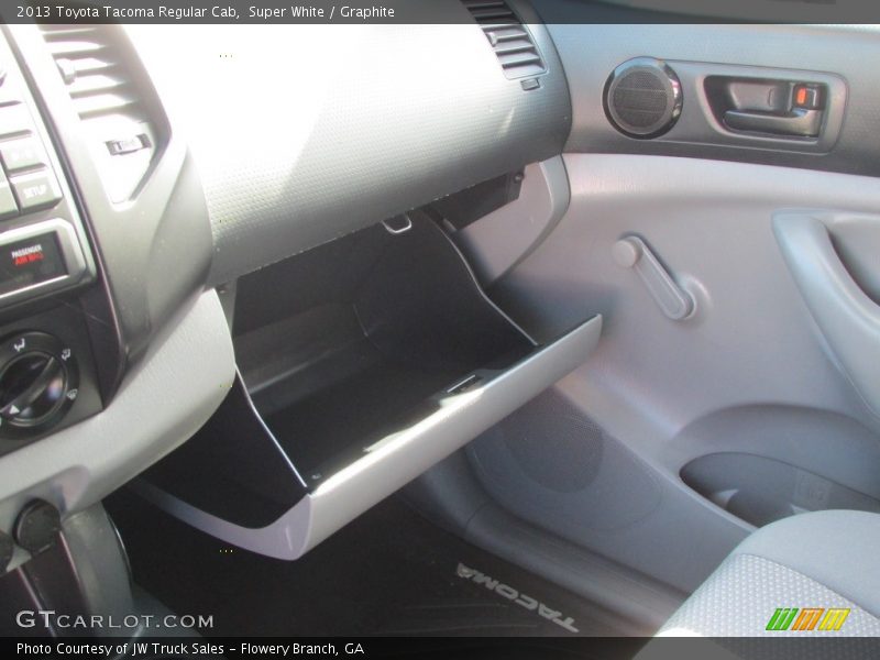 Super White / Graphite 2013 Toyota Tacoma Regular Cab