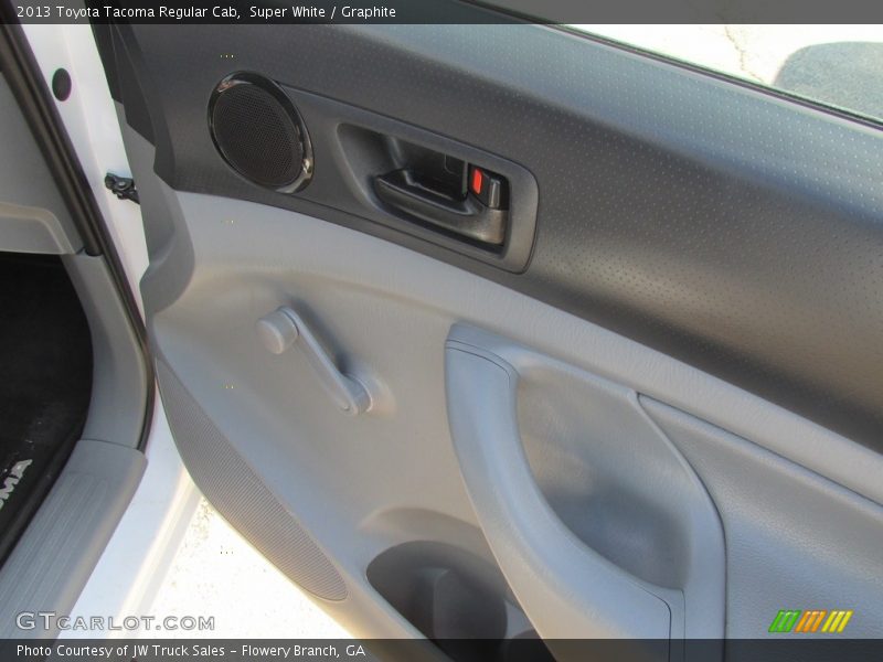 Super White / Graphite 2013 Toyota Tacoma Regular Cab