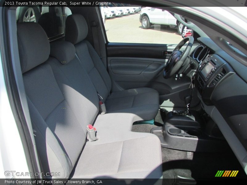 Super White / Graphite 2013 Toyota Tacoma Regular Cab