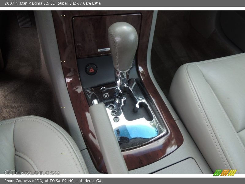 Super Black / Cafe Latte 2007 Nissan Maxima 3.5 SL