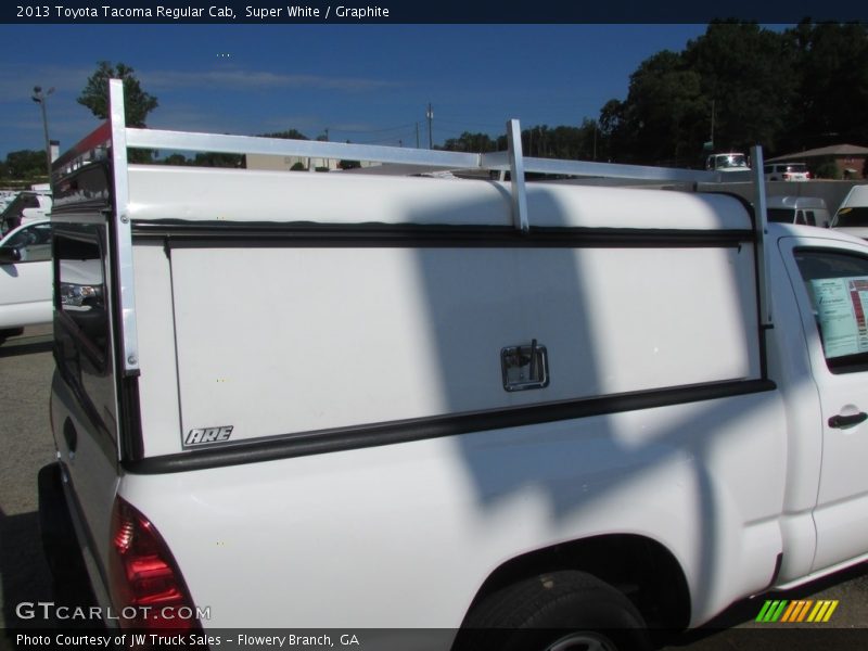 Super White / Graphite 2013 Toyota Tacoma Regular Cab