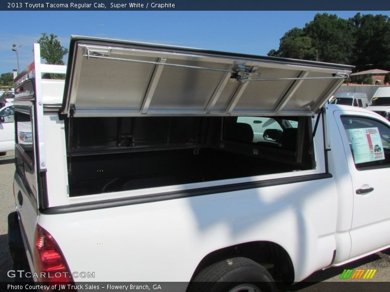 Super White / Graphite 2013 Toyota Tacoma Regular Cab