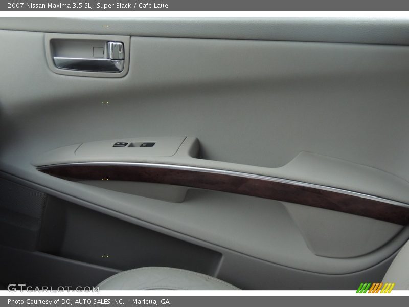 Super Black / Cafe Latte 2007 Nissan Maxima 3.5 SL