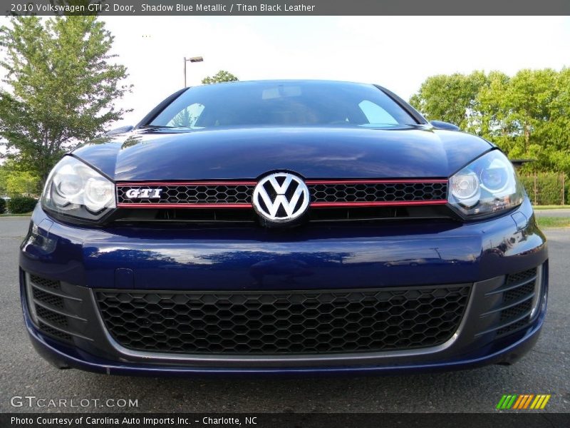 Shadow Blue Metallic / Titan Black Leather 2010 Volkswagen GTI 2 Door