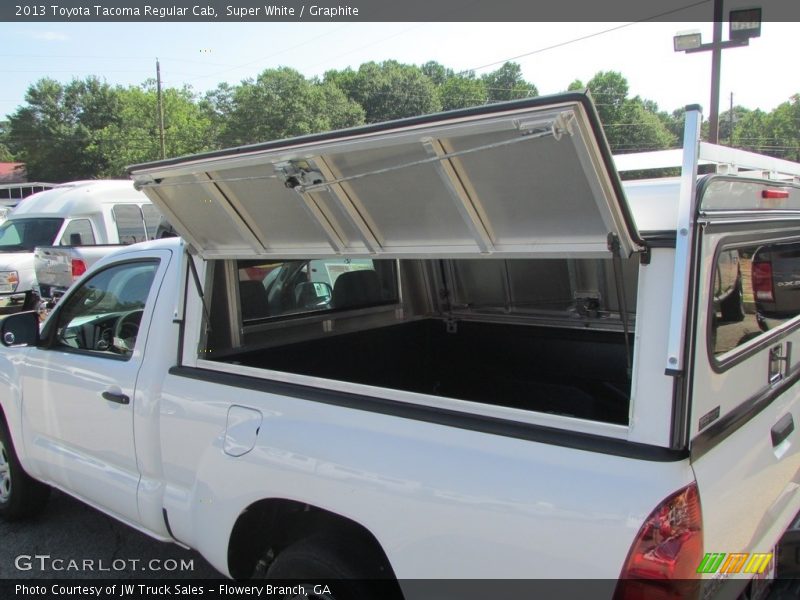 Super White / Graphite 2013 Toyota Tacoma Regular Cab