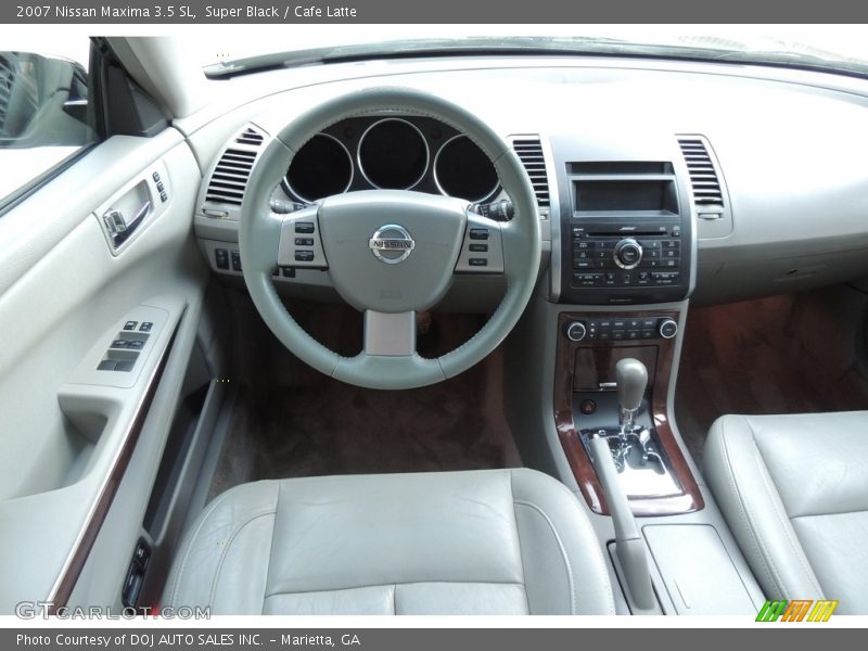 Super Black / Cafe Latte 2007 Nissan Maxima 3.5 SL