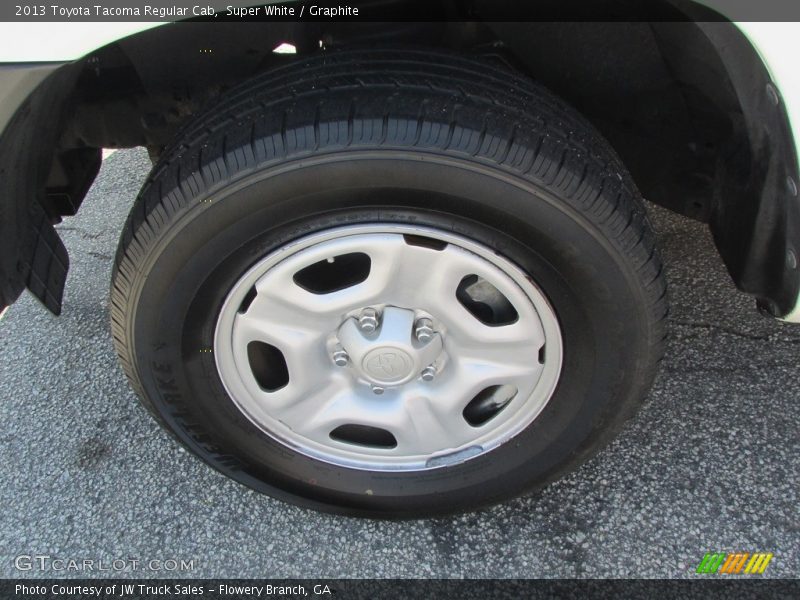 Super White / Graphite 2013 Toyota Tacoma Regular Cab