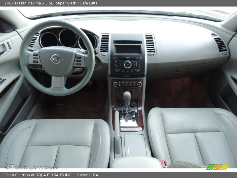 Super Black / Cafe Latte 2007 Nissan Maxima 3.5 SL