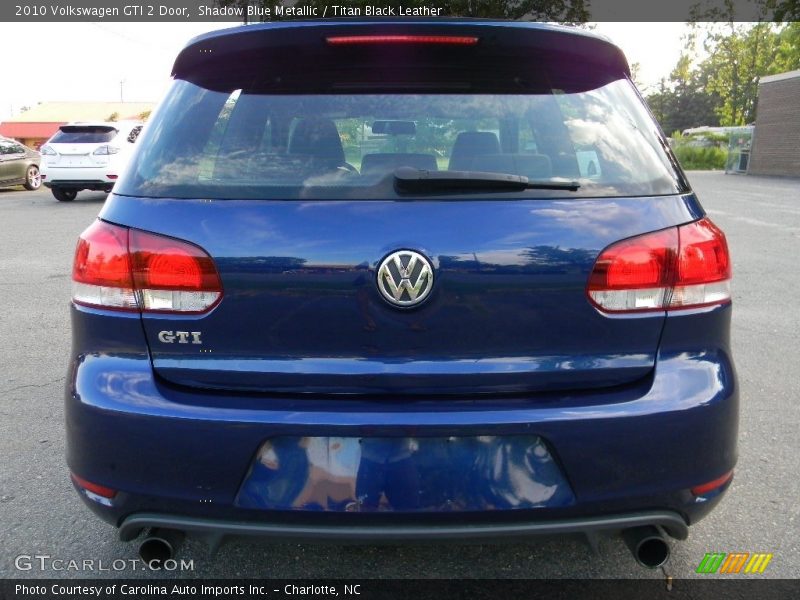 Shadow Blue Metallic / Titan Black Leather 2010 Volkswagen GTI 2 Door