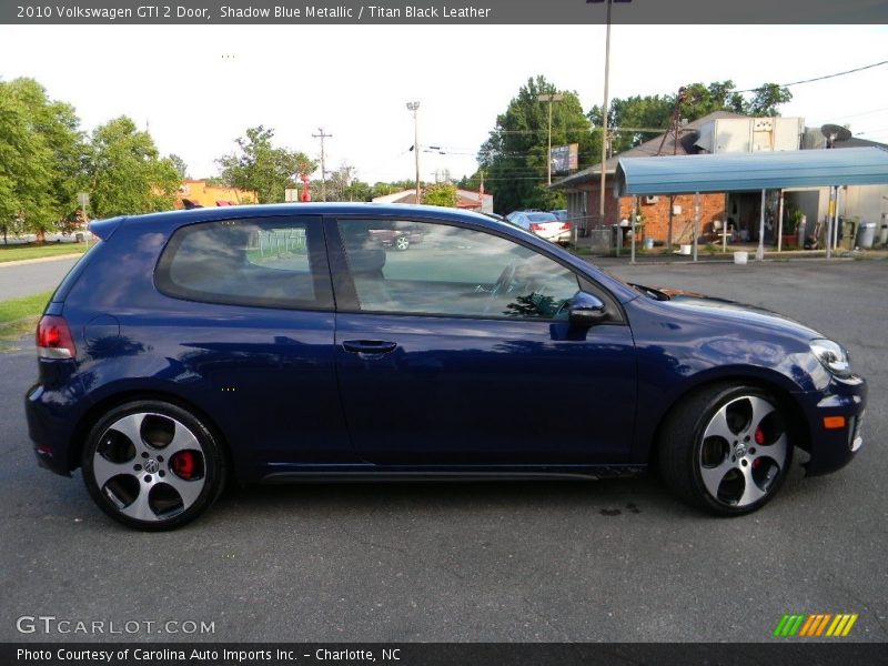 Shadow Blue Metallic / Titan Black Leather 2010 Volkswagen GTI 2 Door