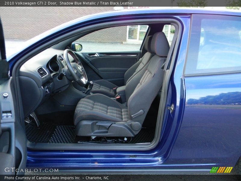 Shadow Blue Metallic / Titan Black Leather 2010 Volkswagen GTI 2 Door