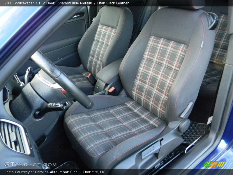 Shadow Blue Metallic / Titan Black Leather 2010 Volkswagen GTI 2 Door