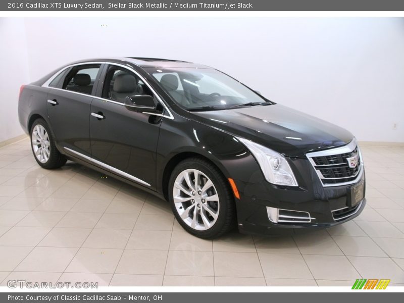 Stellar Black Metallic / Medium Titanium/Jet Black 2016 Cadillac XTS Luxury Sedan