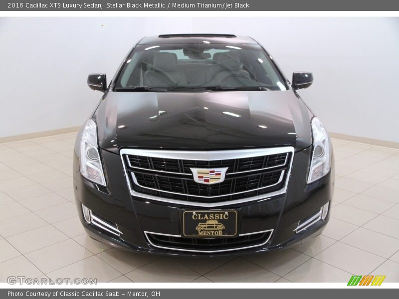 Stellar Black Metallic / Medium Titanium/Jet Black 2016 Cadillac XTS Luxury Sedan