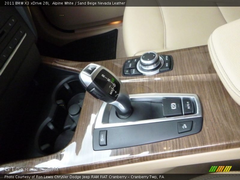 Alpine White / Sand Beige Nevada Leather 2011 BMW X3 xDrive 28i