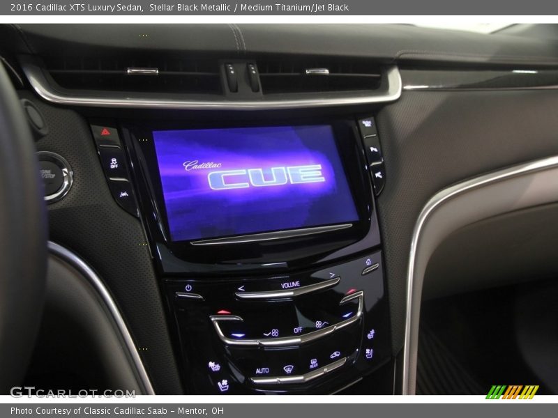 Stellar Black Metallic / Medium Titanium/Jet Black 2016 Cadillac XTS Luxury Sedan