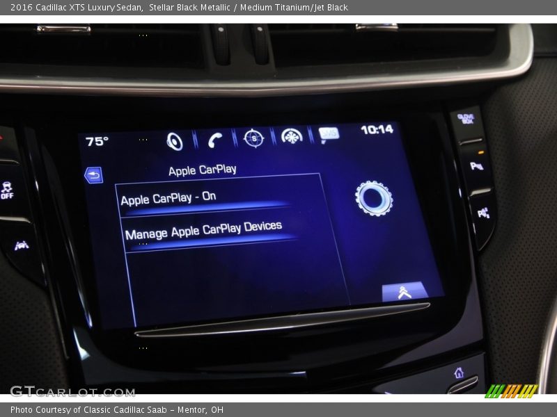 Stellar Black Metallic / Medium Titanium/Jet Black 2016 Cadillac XTS Luxury Sedan