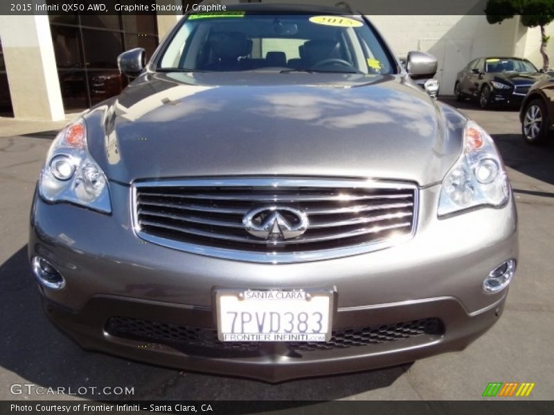 Graphite Shadow / Graphite 2015 Infiniti QX50 AWD
