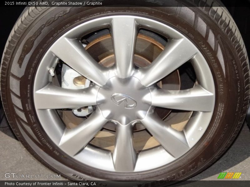 Graphite Shadow / Graphite 2015 Infiniti QX50 AWD
