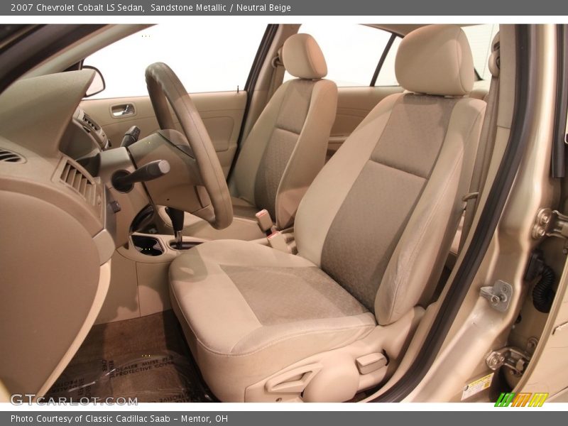 Sandstone Metallic / Neutral Beige 2007 Chevrolet Cobalt LS Sedan