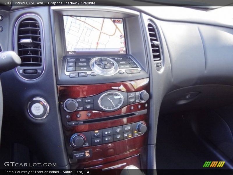Graphite Shadow / Graphite 2015 Infiniti QX50 AWD