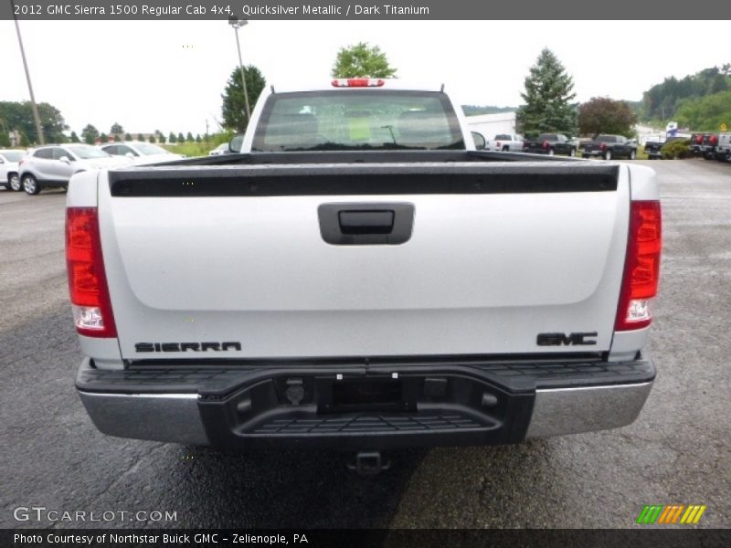 Quicksilver Metallic / Dark Titanium 2012 GMC Sierra 1500 Regular Cab 4x4